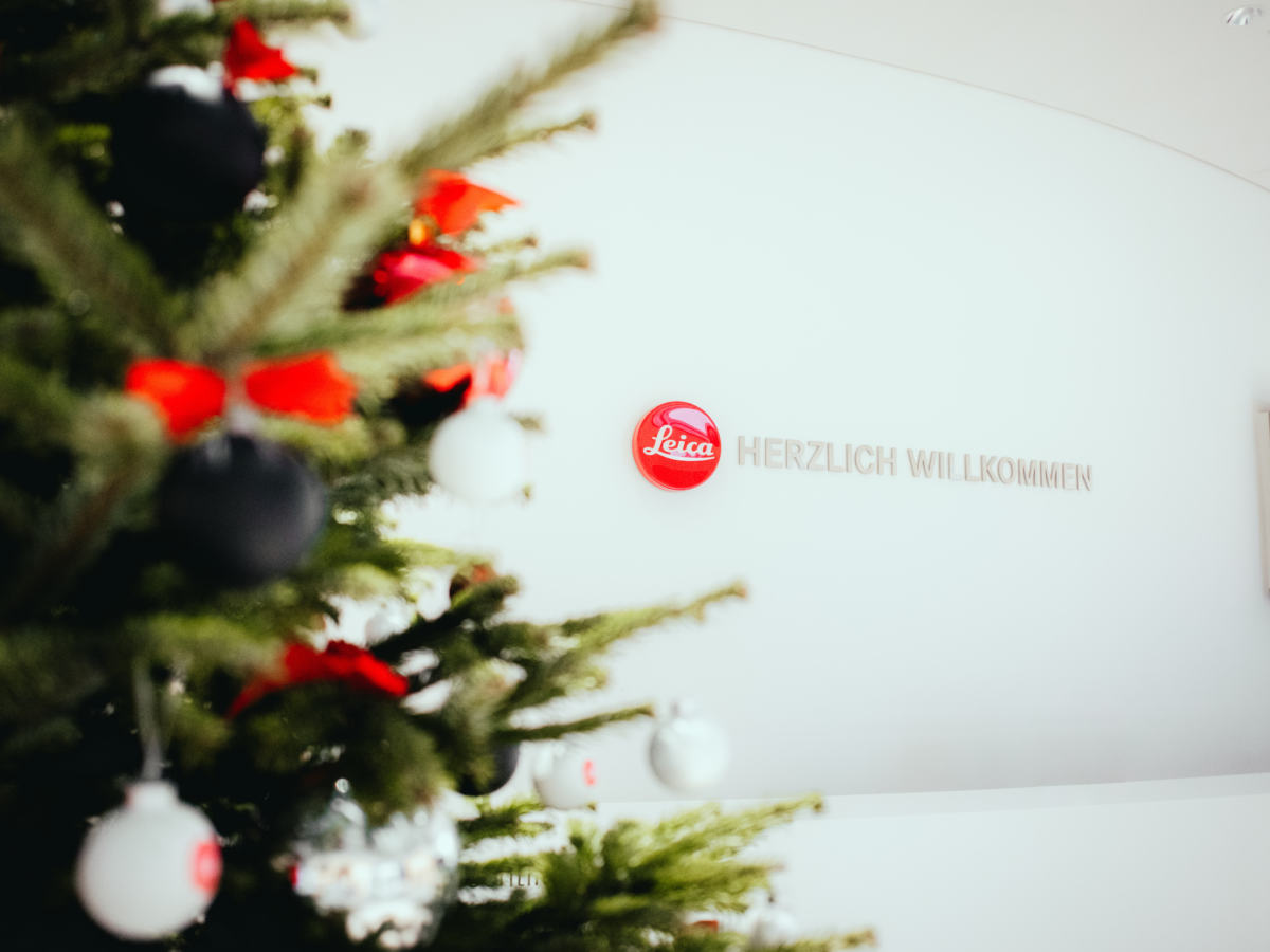 Weihnachten in der Leica Welt